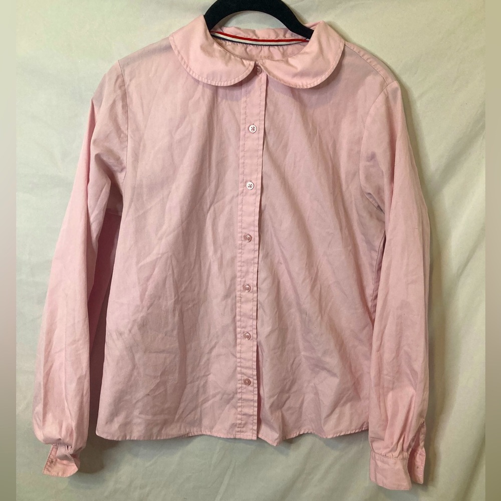 Pink French Toast Uniform Button Down Shirt💖